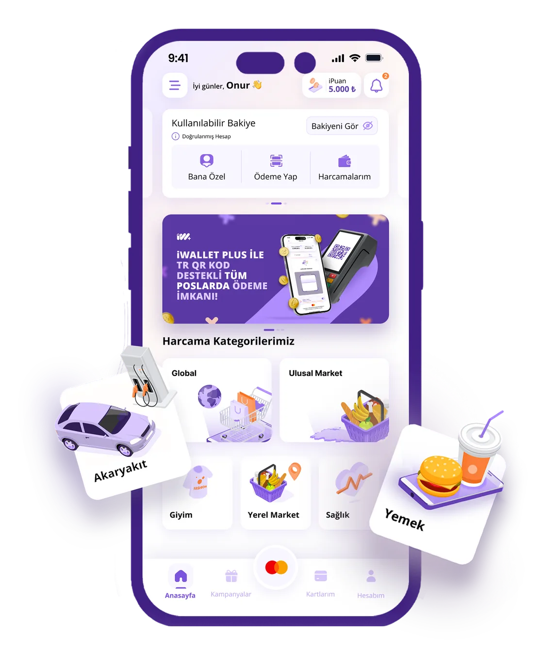 iWallet mobile app